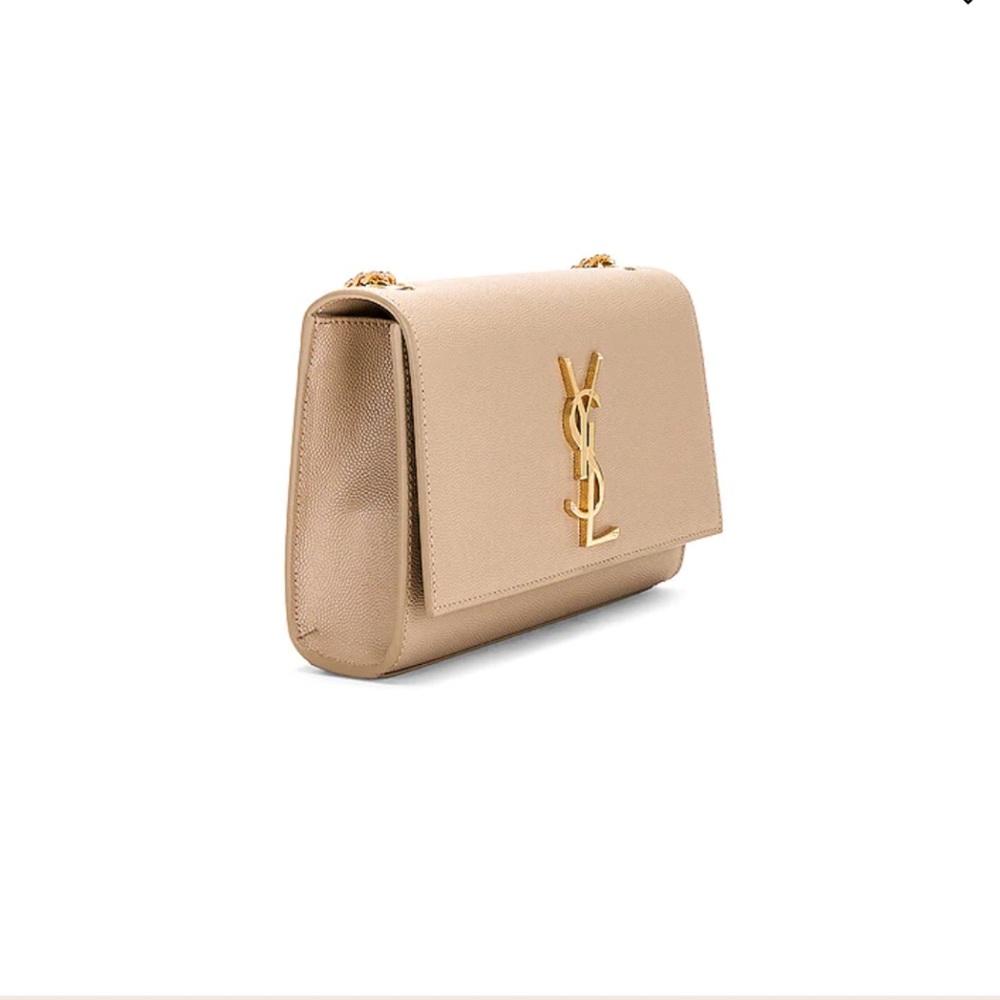 YSL Saint Laurent Small Kate gold Hardware crossbody bag
